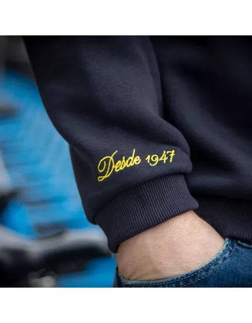 Sudadera estilo universitario EMT Madrid