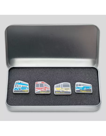 Caja de insignias autobuses históricos