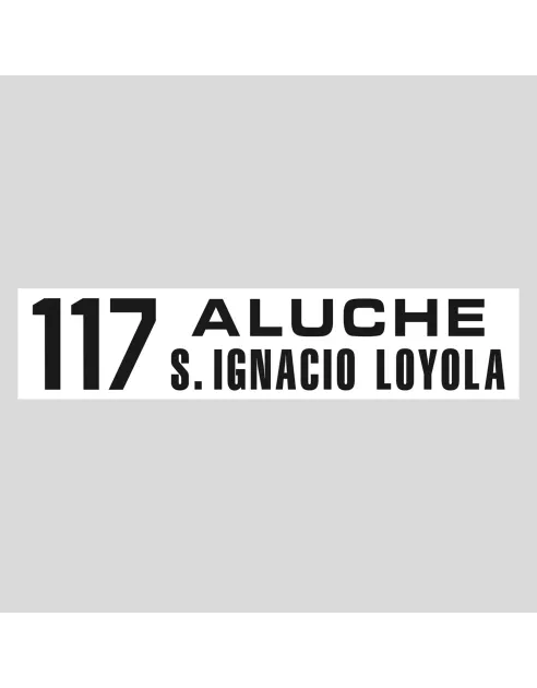 Reproducción original en metacrilato.