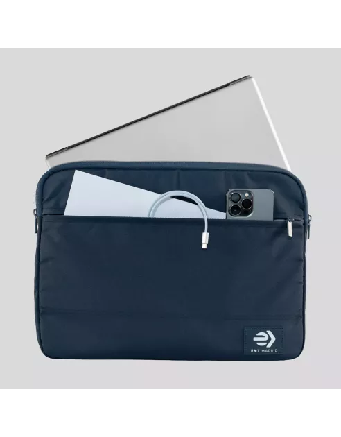 Funda ordenador portátil con bolsillo frontal