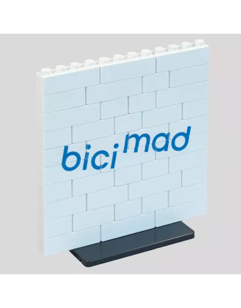 Puzle de construcción vertical de 40 piezas con doble peana