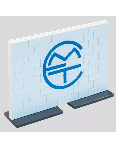 Puzle de construcción vertical de 60 piezas con doble peana