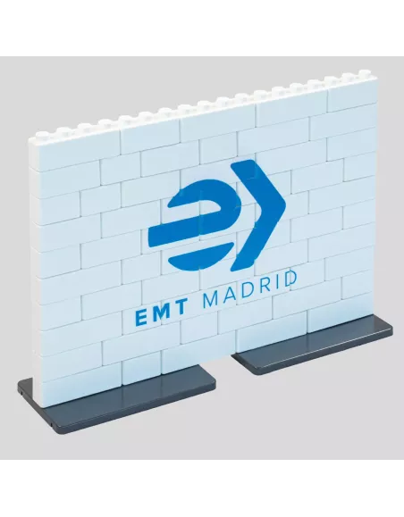 Puzle de construcción vertical de 60 piezas con doble peana