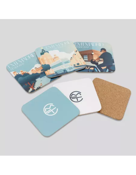 Posavasos edición vintage