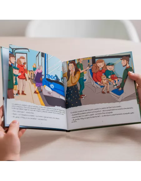 libros, emt, madrid, los sueños viajan en autobús, fotografías, cuento