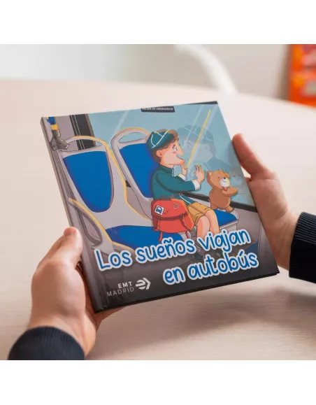 libros, emt, madrid, los sueños viajan en autobús, fotografías, cuento