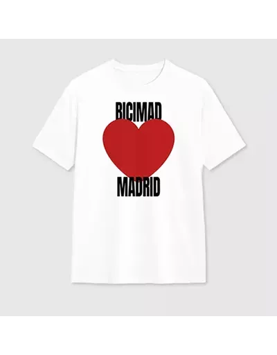 Camiseta BICIMAD LOVES MADRID