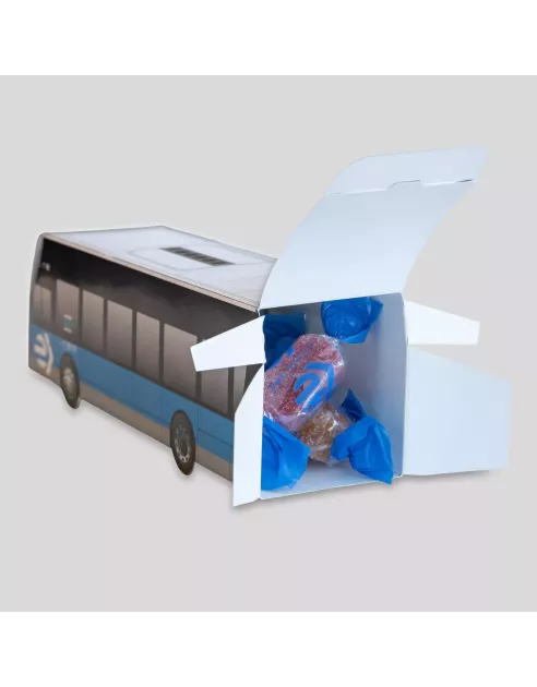 Autobús con caramelos